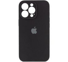 Чохол Silicone Case Full Camera Protective (AA) для Apple iPhone 16 Pro (6.3") Чорний / Black
