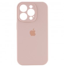 Чохол Silicone Case Full Camera Protective (AA) для Apple iPhone 16 Pro Max (6.9") Рожевий / Pink Sand