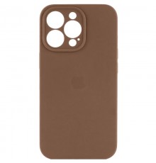 Чохол Silicone Case Full Camera Protective (AA) для Apple iPhone 16 Pro Max (6.9") Коричневий / Brown
