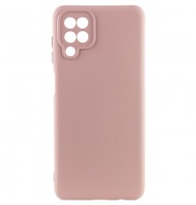 Чохол Silicone Cover Lakshmi Full Camera (AAA) для Samsung Galaxy M32 Рожевий / Pink Sand
