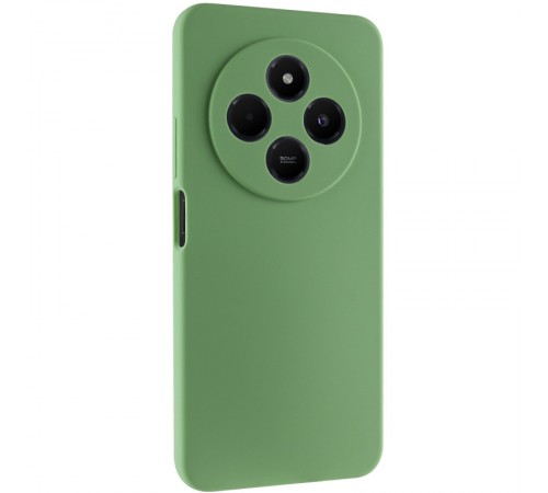 Чохол Silicone Cover Lakshmi Full Camera (AAA) для Xiaomi Redmi 14C / Poco C75 М'ятний / Mint