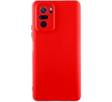Чохол Silicone Cover Lakshmi Full Camera (AAA) для Xiaomi Redmi Note 10 / Note 10s / Poco M5s Червоний / Red