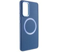 TPU чохол Bonbon Metal Style with MagSafe для Samsung Galaxy A52 4G / A52 5G / A52s Синій / Cosmos Blue