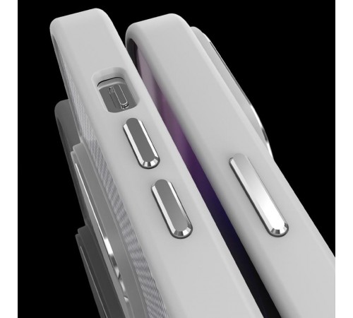 Чохол TPU+PC Carbon with MagSafe для Apple iPhone 13 Pro Max (6.7") Grey
