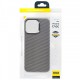 Чохол TPU+PC Carbon with MagSafe для Apple iPhone 13 Pro Max (6.7") Grey