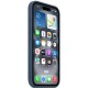 Чохол Silicone case (AAA) full with Magsafe and Animation для Apple iPhone 16 Pro Max (6.9") Denim