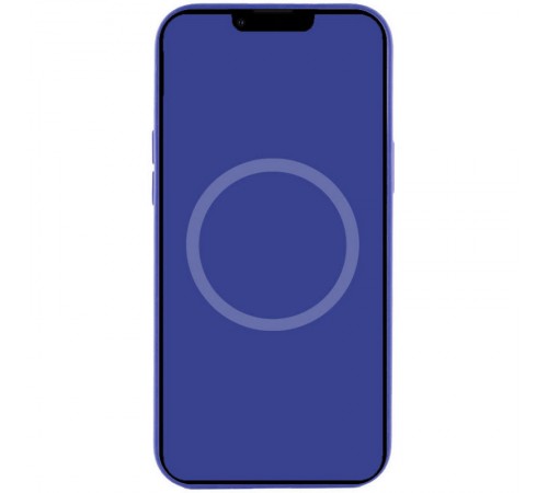 Чохол Silicone case (AAA) full with Magsafe and Animation для Apple iPhone 16 Pro Max (6.9") Ultramarine