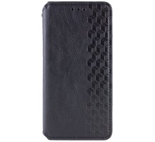 Шкіряний чохол книжка GETMAN Cubic (PU) для Xiaomi Redmi 14C / Poco C75 Чорний