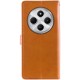 Шкіряний чохол книжка GETMAN Gallant (PU) для Xiaomi Redmi 14C / Poco C75 Коричневий