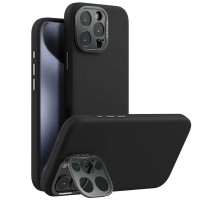 Чохол Silicone Nillkin LensWing Prop Magnetic для Apple iPhone 16 Pro Max (6.9") Чорний / Black