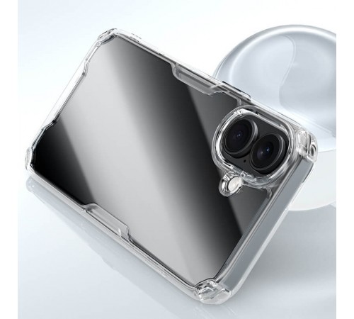 TPU чохол Nillkin Nature Pro Series для Apple iPhone 16 Plus (6.7") Безбарвний (прозорий)