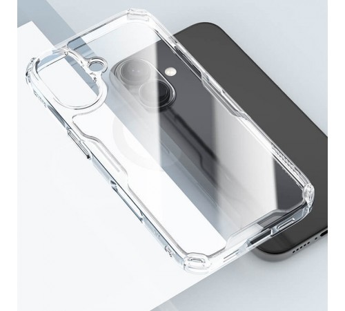 TPU чохол Nillkin Nature Pro Series для Apple iPhone 16 Plus (6.7") Безбарвний (прозорий)
