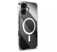 TPU чохол Nillkin Nature Pro Magnetic для Apple iPhone 16 (6.1") Безбарвний (прозорий)