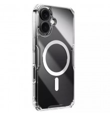 TPU чохол Nillkin Nature Pro Magnetic для Apple iPhone 16 Plus (6.7") Безбарвний (прозорий)
