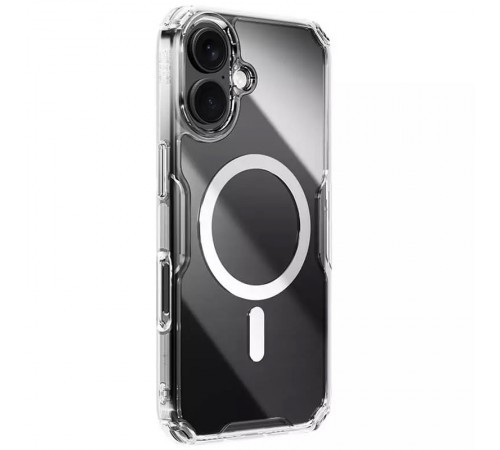 TPU чохол Nillkin Nature Pro Magnetic для Apple iPhone 16 Plus (6.7") Безбарвний (прозорий)