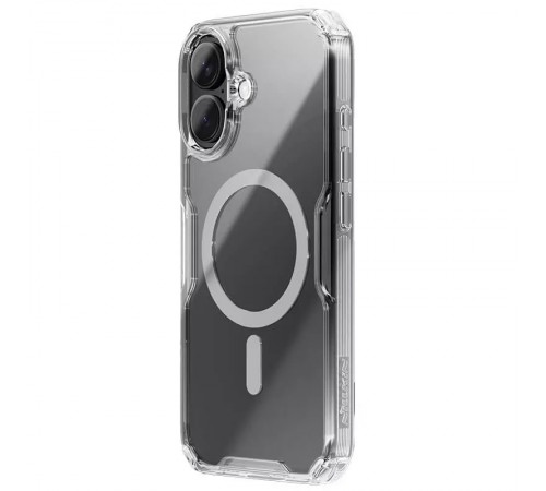 TPU чохол Nillkin Nature Pro Magnetic для Apple iPhone 16 Plus (6.7") Безбарвний (прозорий)