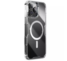 TPU чохол Nillkin Nature Pro Magnetic для Apple iPhone 16 Pro (6.3") Безбарвний (прозорий)