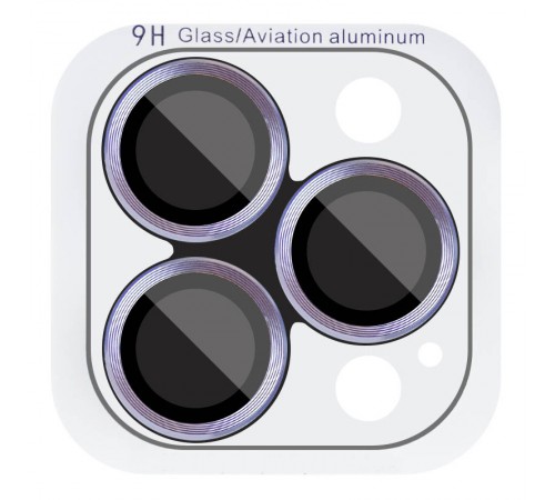Захисне скло Metal Classic на камеру (у упак.) для Apple iPhone 16 Pro (6.3") / 16 Pro Max (6.9") Блакитний / Light Blue Захисне скло Metal Classic на камеру (у упак.) для Apple iPhone 16 Pro (6.3") / 16 Pro Max (6.9") Блакитний / Light Blue