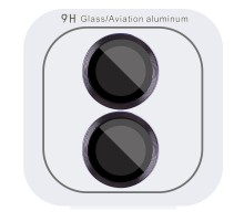 Захисне скло Metal Classic на камеру (в упак.) для Apple iPhone 16 (6.1") / 16 Plus (6.7") Чорний / Black