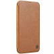 Шкіряний чохол-книжка Nillkin Qin Prop для Apple iPhone 16 Pro (6.3") Brown