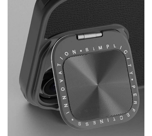 Шкіряний чохол-книжка Nillkin Qin Prop Plain Camshield для Apple iPhone 16 Pro (6.3") Classic Black Шкіряний чохол-книжка Nillkin Qin Prop Plain Camshield для Apple iPhone 16 Pro (6.3") Classic Black