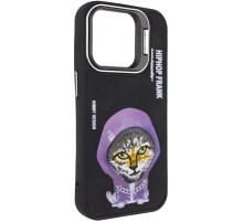 TPU+PC чохол Friends для Apple iPhone 15 (6.1") Black Cat