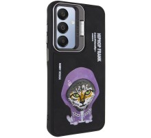 TPU+PC чохол Friends для Samsung Galaxy A16 4G/5G Black Cat