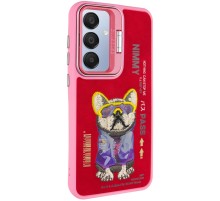 TPU+PC чохол Friends для Samsung Galaxy A55 Pink Dog