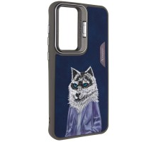 TPU+PC чохол Friends для Xiaomi Redmi Note 13 4G Blue Wolf