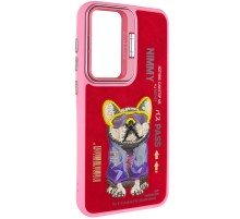 TPU+PC чохол Friends для Xiaomi Redmi Note 13 4G Pink Dog