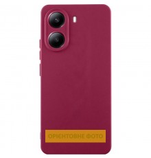 Чохол Silicone Cover Lakshmi Full Camera (AA) для Motorola Edge 50 Бордовий / Marsala