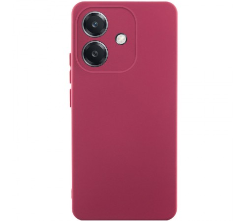 Чохол Silicone Cover Lakshmi Full Camera (AA) для Oppo A3 4G / A3x 4G/ A40m Бордовий / Marsala Чохол Silicone Cover Lakshmi Full Camera (AA) для Oppo A3 4G / A3x 4G/ A40m Бордовий / Marsala