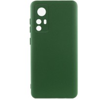 Чохол Silicone Cover Lakshmi Full Camera (AA) для Xiaomi Redmi Note 12S Зелений / Dark green