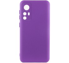 Чохол Silicone Cover Lakshmi Full Camera (AA) для Xiaomi Redmi Note 12S Фіолетовий / Purple