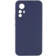 Чохол Silicone Cover Lakshmi Full Camera (AA) для Xiaomi Redmi Note 12S Синій / Midnight Blue