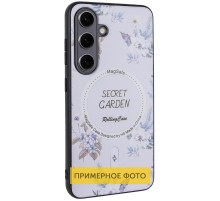 TPU+PC чохол Secret Garden with MagFit для Samsung Galaxy S23 FE White