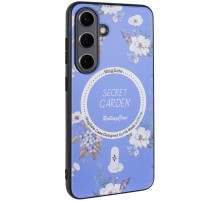 TPU+PC чохол Secret Garden with MagFit для Samsung Galaxy S24 FE Lilac