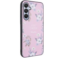 TPU+PC чохол Secret Garden для Samsung Galaxy A55 Pink