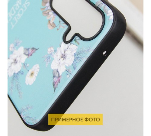 TPU+PC чохол Secret Garden для Xiaomi Redmi 13C / Poco C65 Mint TPU+PC чохол Secret Garden для Xiaomi Redmi 13C / Poco C65 Mint