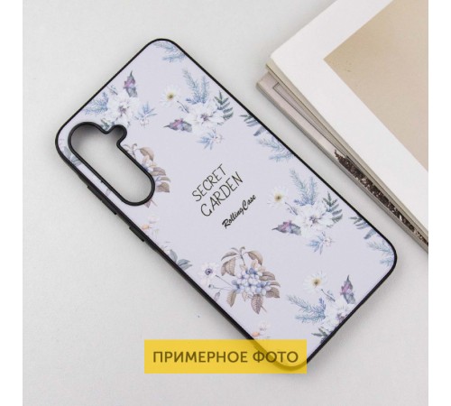 TPU+PC чохол Secret Garden для Xiaomi Redmi 13C / Poco C65 White