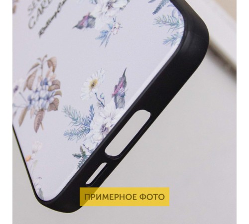 TPU+PC чохол Secret Garden для Xiaomi Redmi 13C / Poco C65 White
