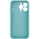 Чохол Silicone Case Full Camera Protective (AA) NO LOGO для Apple iPhone 16 Pro Max (6.9") Бірюзовий / Marine Green