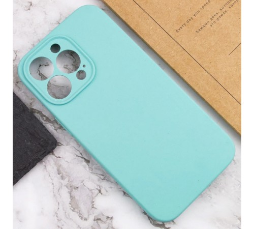 Чохол Silicone Case Full Camera Protective (AA) NO LOGO для Apple iPhone 16 Pro Max (6.9") Бірюзовий / Marine Green Чохол Silicone Case Full Camera Protective (AA) NO LOGO для Apple iPhone 16 Pro Max (6.9") Бірюзовий / Marine Green