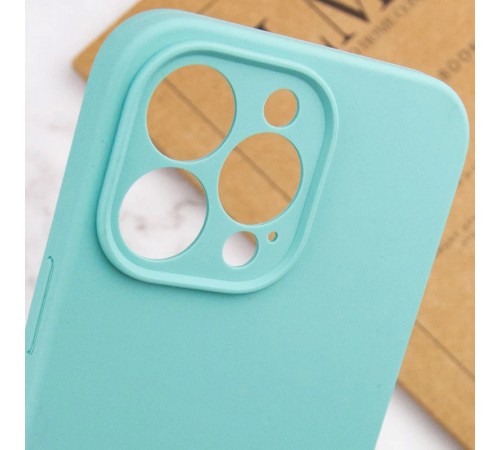 Чохол Silicone Case Full Camera Protective (AA) NO LOGO для Apple iPhone 16 Pro Max (6.9") Бірюзовий / Marine Green Чохол Silicone Case Full Camera Protective (AA) NO LOGO для Apple iPhone 16 Pro Max (6.9") Бірюзовий / Marine Green