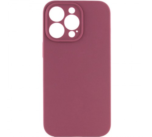 Чохол Silicone Case Full Camera Protective (AA) NO LOGO для Apple iPhone 16 Pro Max (6.9") Бордовий / Plum Чохол Silicone Case Full Camera Protective (AA) NO LOGO для Apple iPhone 16 Pro Max (6.9") Бордовий / Plum