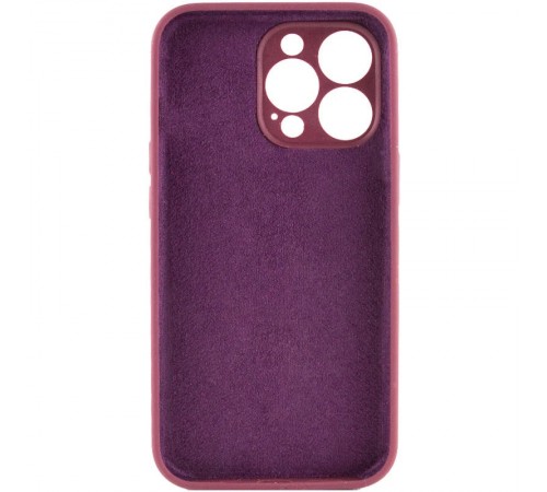 Чохол Silicone Case Full Camera Protective (AA) NO LOGO для Apple iPhone 16 Pro Max (6.9") Бордовий / Plum Чохол Silicone Case Full Camera Protective (AA) NO LOGO для Apple iPhone 16 Pro Max (6.9") Бордовий / Plum