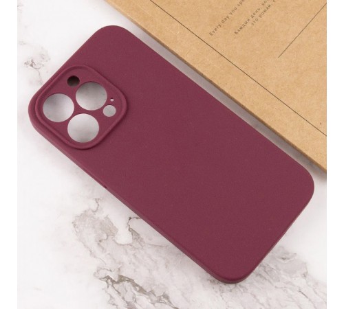 Чохол Silicone Case Full Camera Protective (AA) NO LOGO для Apple iPhone 16 Pro Max (6.9") Бордовий / Plum Чохол Silicone Case Full Camera Protective (AA) NO LOGO для Apple iPhone 16 Pro Max (6.9") Бордовий / Plum