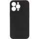 Чохол Silicone Case Full Camera Protective (AA) NO LOGO для Apple iPhone 16 Pro Max (6.9") Чорний / Black