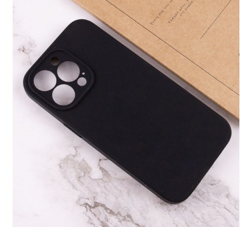 Чохол Silicone Case Full Camera Protective (AA) NO LOGO для Apple iPhone 16 Pro Max (6.9") Чорний / Black