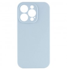 Чохол Silicone Case Full Camera Protective (AA) NO LOGO для Apple iPhone 16 Pro Max (6.9") Блакитний / Sweet Blue